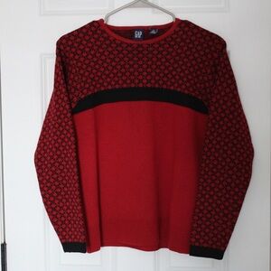 GAP Women's Vintage Wool Fair-Isle Sweater
